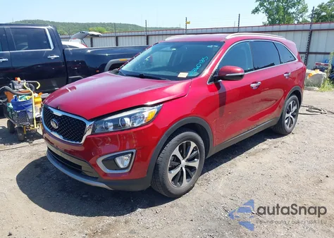 2017 Kia Sorento 3.3L Ex из США, поврежденный, VIN 5XYPH4A56HG315416